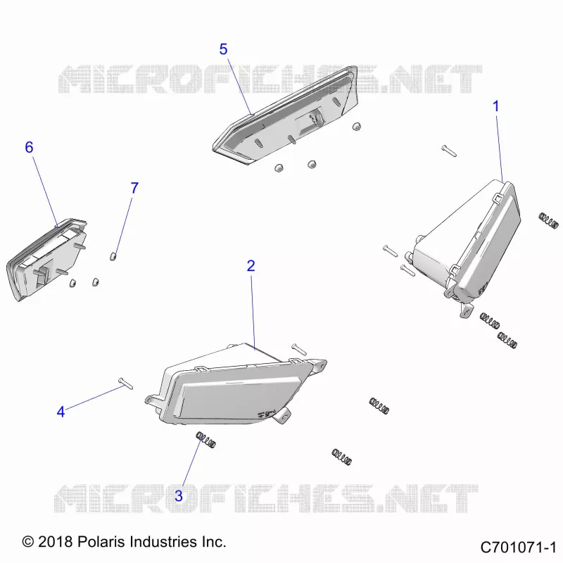 ELECTRICITE, HEADLIGHTS AND TAILLIGHTS