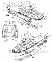 EMBLEMES 700 XC 0981766 and EUROPEAN 700 XC E981766 (4944154415A011)