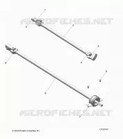 SYSTÃˆME DE TRANSMISSION, FRONT AND REAR PROP SHAFT