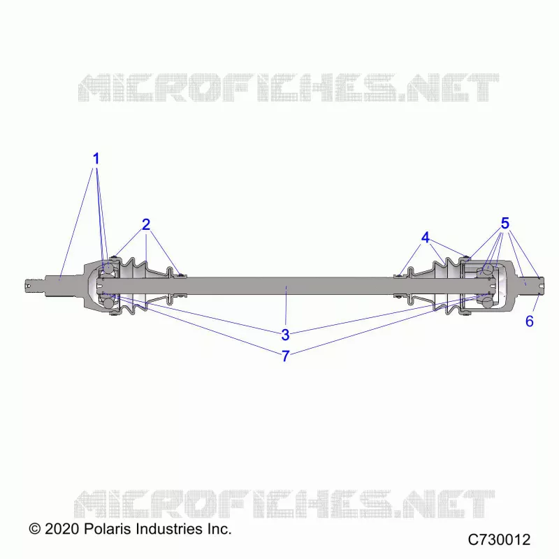 SYSTÃˆME DE TRANSMISSION, FRONT HALF SHAFT