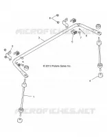 SUSPENSION, STABILISATEUR BRAS ARRIERE