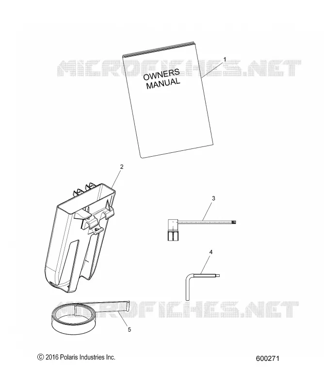 REFERENCES, MANUEL DU PROPRIETAIRE, TOOLS, BELT HOLDER