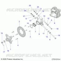 SUSPENSION, PORTE BAGAGES ARRIERE