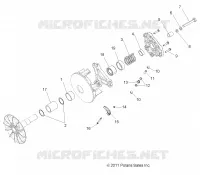 SYSTÃˆME DE TRANSMISSION, PRIMARY CLUTCH