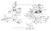 RESERVOIR D'HUILE / BOITE A AIR 500 INDY 0982764(A)(B) AND EUROPEAN 500 INDY E982764A (4942104210C006)