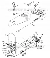 SIEGE ET RESERVOIR 500 EFI 0973774 (4938423842A006)