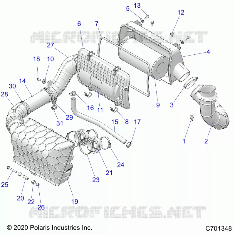 ENGINE, PRISE D'AIR SYSTEM