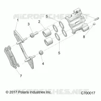 FREIN AVANT CALIPER