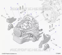 SYSTÃˆME DE TRANSMISSION, TRANSMISSION MOUNTING