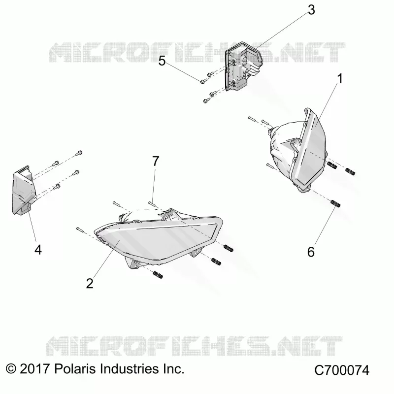 ELECTRICITE, HEADLIGHTS AND TAILLIGHTS