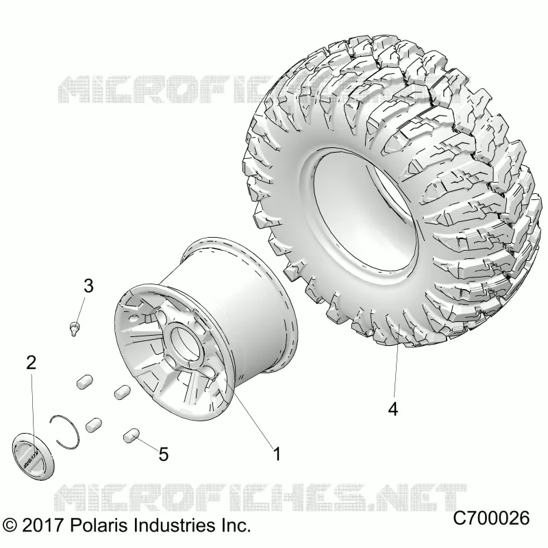 ROUES, REAR