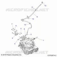 SYSTÃˆME DE TRANSMISSION, MAIN GEARCASE MOUNTING