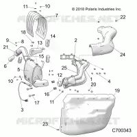 ENGINE, ECHAPPEMENT