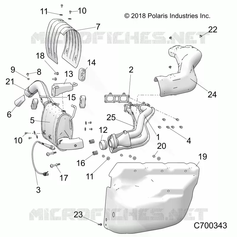 ENGINE, ECHAPPEMENT