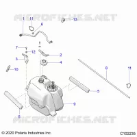 SYSTÃˆME D'ALIMENTATION, FUEL TANK ASM.