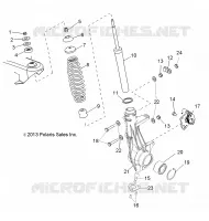 SUSPENSION AVANT SUPPORT
