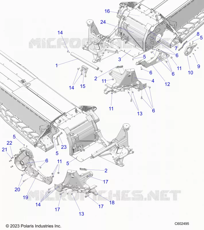 CHASSIS, BULKHEAD ASM.
