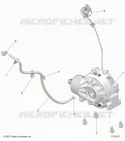 SYSTÃˆME DE TRANSMISSION, FRONT GEARCASE MOUNTING