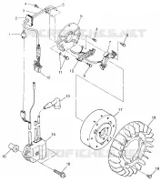 STATOR WIDETRAK GT 0972061 and EUROPEAN WIDETRAK GT E972061 (4938173817C012)