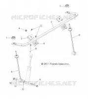 BARRE STABILISATRICE, FRONT