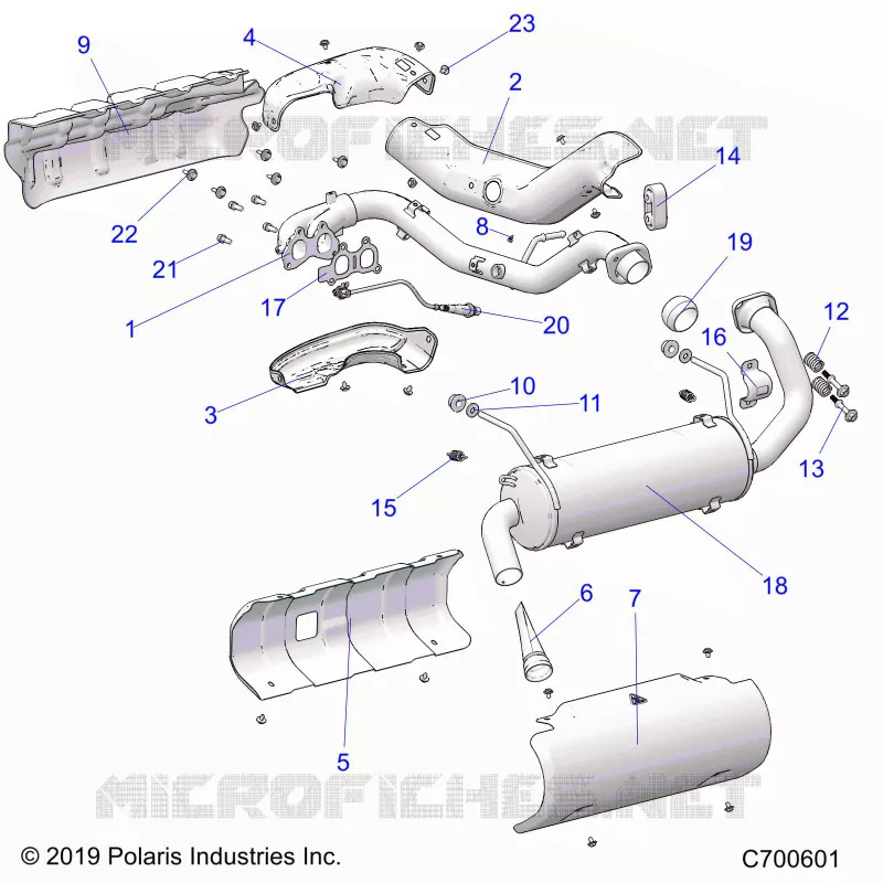 ENGINE, ECHAPPEMENT