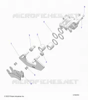 FREIN AVANT CALIPER