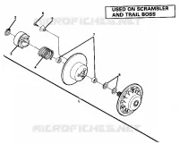 EMBRAYAGE DE TRANSMISSION ASSEMBLY. (4911701170036A)