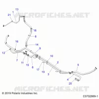 REFROIDISSEMENT ROUTING ENGINE