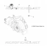 SYSTÈME DE TRANSMISSION, SUPPORT PONT, FRONT