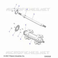 DRIVE TRAIN, JACKSHAFT AND ARBRE DE TRANSMISSION