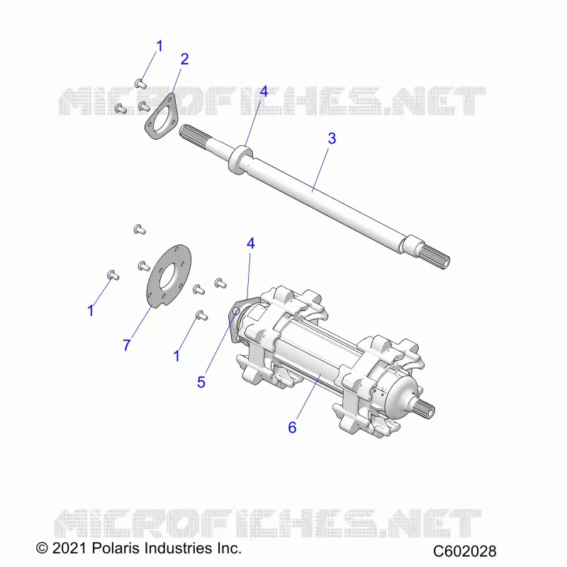 DRIVE TRAIN, JACKSHAFT AND ARBRE DE TRANSMISSION
