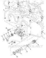POMPE A HUILE 700 XCR 0985678(A) and EUROPEAN 700 XCR E985678 (4943114311D003)