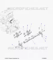 MOTEUR, MOUNTING & LONG BLOCK