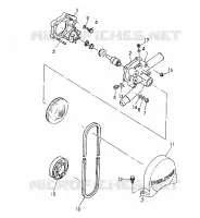 POMPE A EAU ASSEMBLY RXL/RXL SKS (4921322132040A)