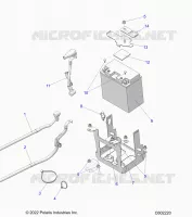 ELECTRICITE, BATTERY/BOX AND CABLES