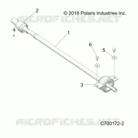 SYSTEME DE TRANSMISSION, REAR PROP SHAFT