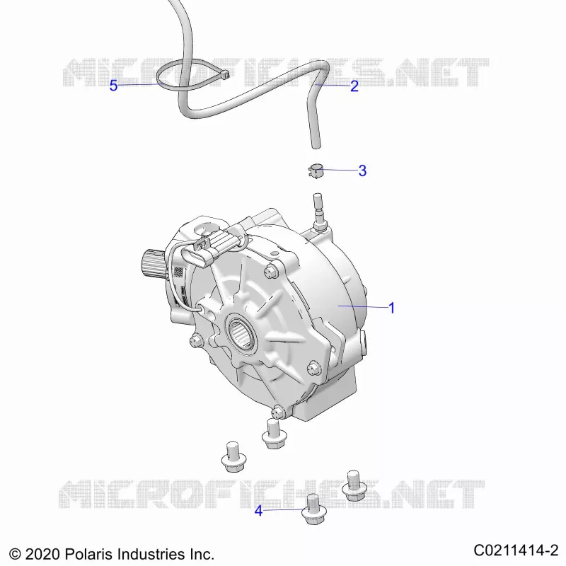 SYSTÃˆME DE TRANSMISSION, FRONT GEARCASE MOUNTING