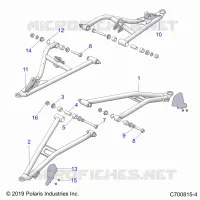 SUSPENSION AVANT CONTROL ARMS
