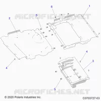 PLANCHER PANELS, UNDERSEAT