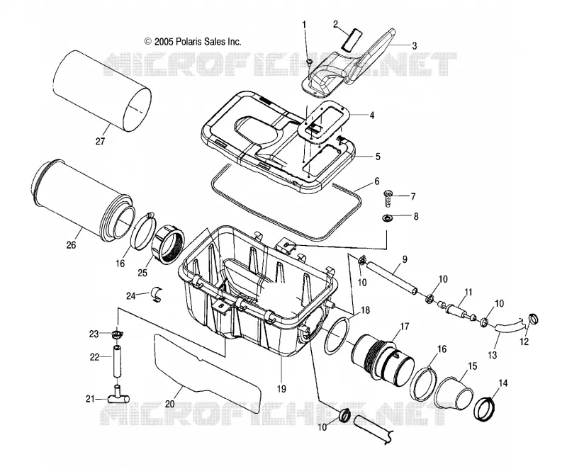 MOTEUR, PRISE D'AIR SYSTEM