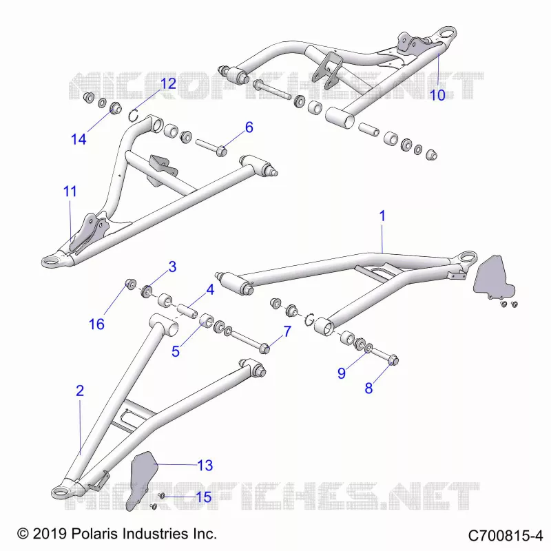SUSPENSION AVANT CONTROL ARMS