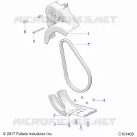 SYSTÃˆME DE TRANSMISSION, CHAIN GUARD