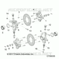 SUSPENSION AVANT HUB