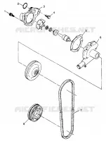 POMPE A EAU 500 EFI 0973774 (4938423842C008)