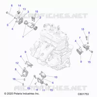 MOTEUR, MOUNTING & LONG BLOCK