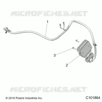 ELECTRICAL, REGULATEUR DE TENSION AND MOUNTING (FROM 11/30/2018)