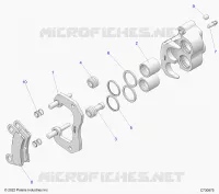BRAKES, ETRIER DE FREIN ARRIERE