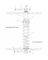 SUSPENSION, AMORTISSEUR IFS (7043903)
