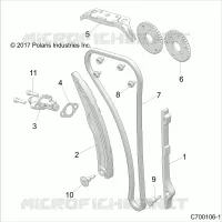 CHAINE DE DISTRIBUTION AND TENSIONER