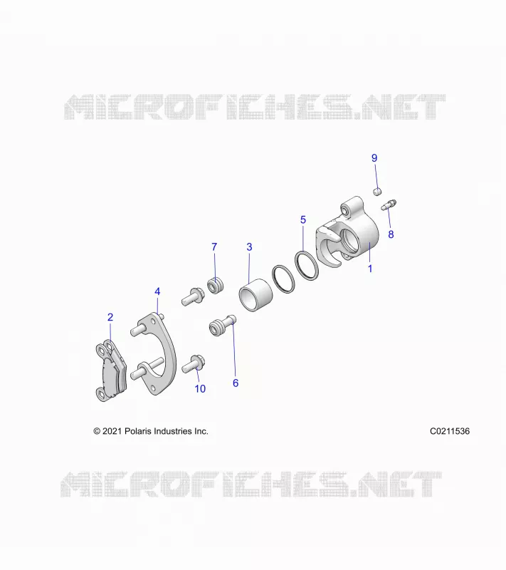 FREIN AVANT CALIPER